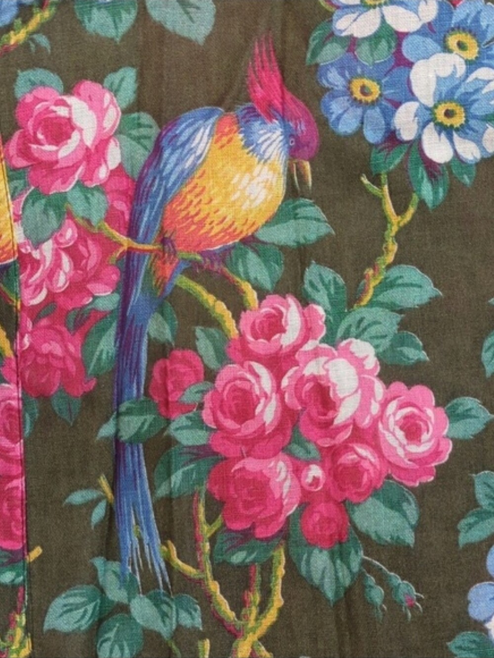 Vintage 40s Yukata Style Kimono For Kitty Rescue! - Picture 8 of 8